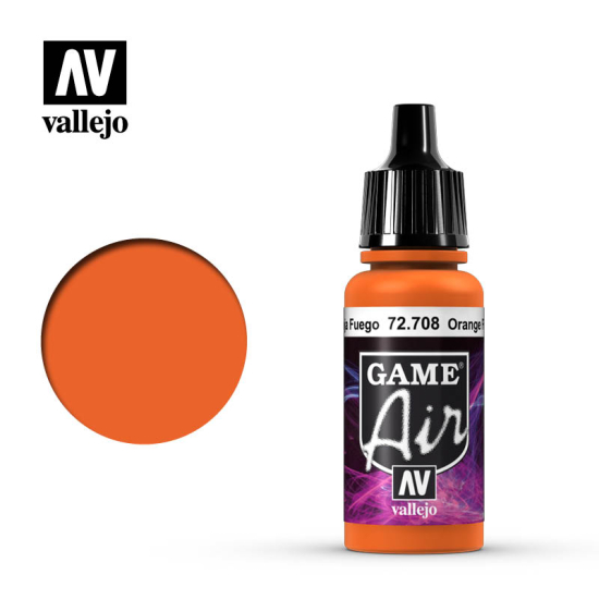 Vallejo Game Air 72.708 Orange Fire 17 ml